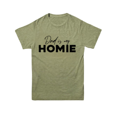 Matching Daddy and Me Set - Homies for Life (Multiple Colors)